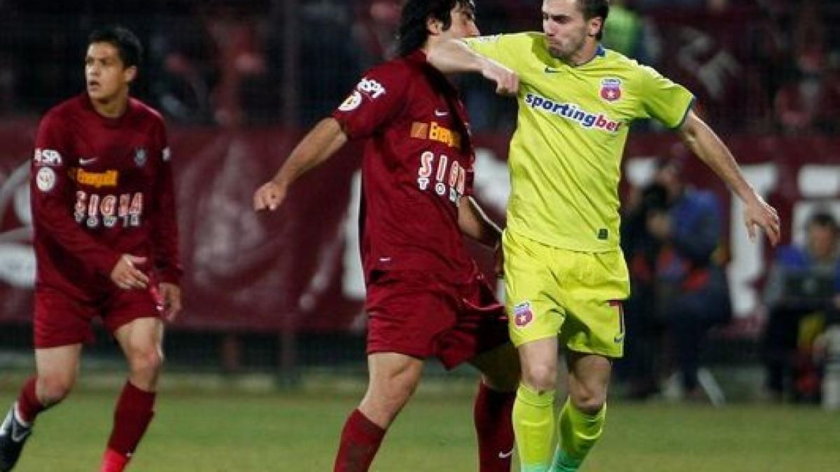 CFR Cluj - Steaua Bucureşti 1-1. Tătăruşanu nu i-a lăsat pe ardeleni să "ucidă campionatul" (VIDEO)