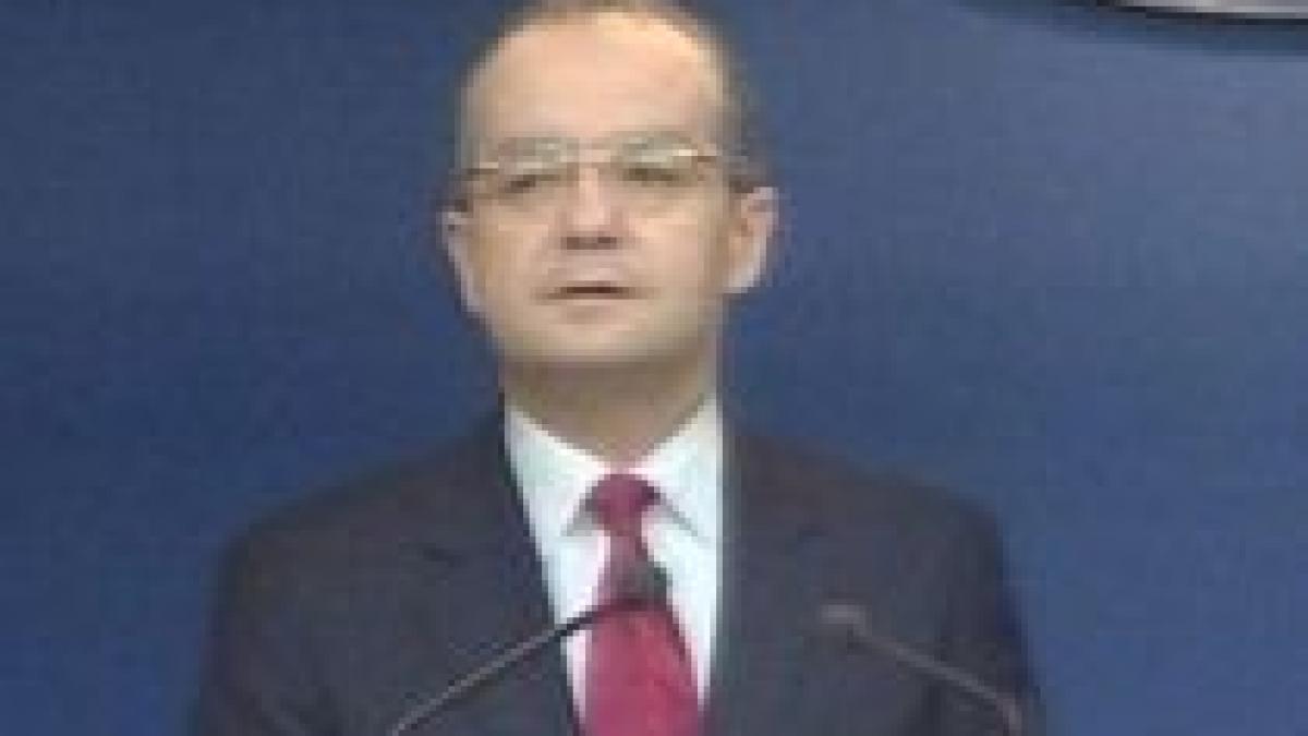 Boc: ANAF să nu mai ceară falimentul firmelor cu datorii la care statul are obligaţii