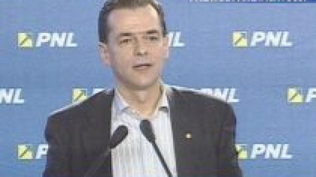 Ludovic Orban, la Congresul PNL: "Mi-e drag Antonescu, dar mai drag mi-e PNL" (VIDEO)