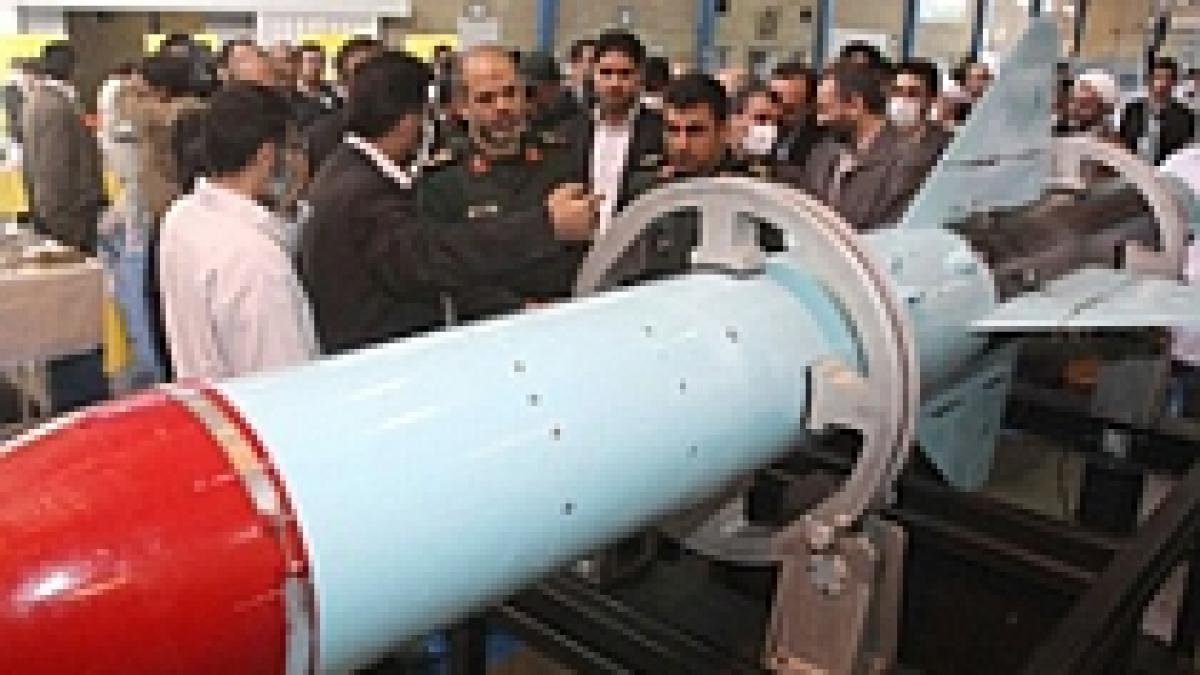 Iran începe producţia de rachete de croazieră 
