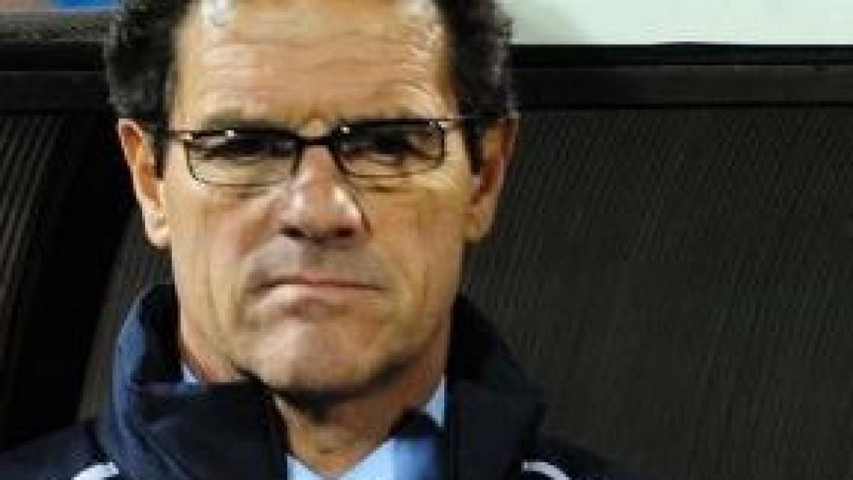 Fabio Capello stabileşte obiectivul minim al Angliei: semifinalele Cupei Mondiale