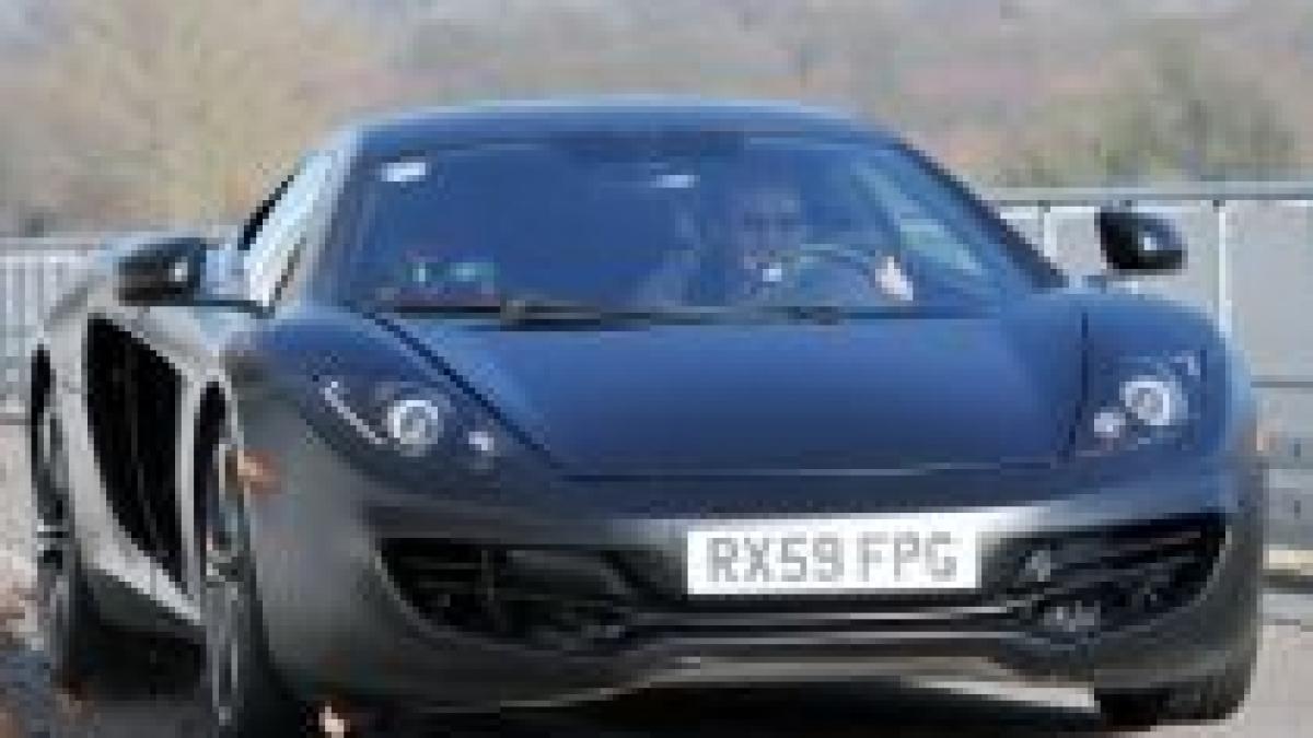 McLaren MP4-12C, prezentat oficial (FOTO & VIDEO)