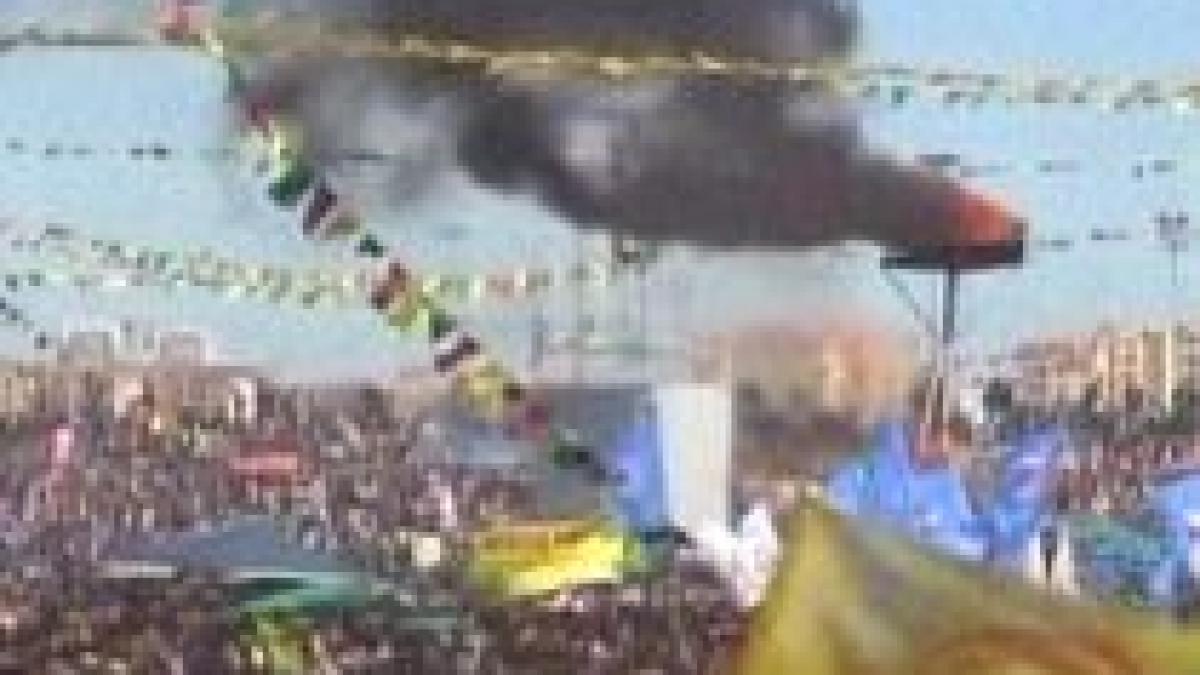 Kurzii din Turcia au sărbătorit Newroz, anul nou tradiţional (VIDEO)