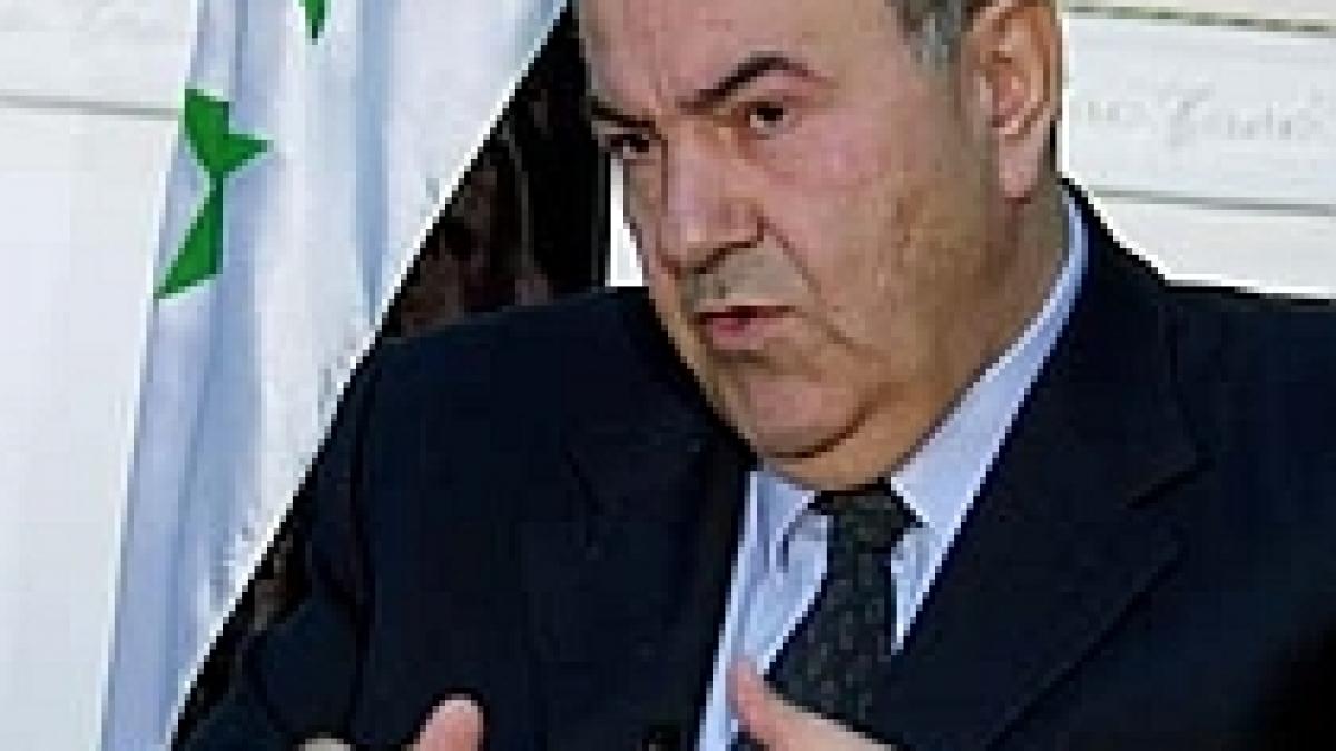 Iran ?îl împiedică? pe Ayad Allawi să devină premier în Irak