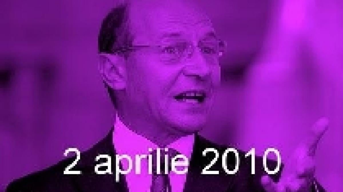 Mişcare "No Băsescu Day", iniţiată de blogeri de 2 aprilie. Năstase: Voi purta ceva violet