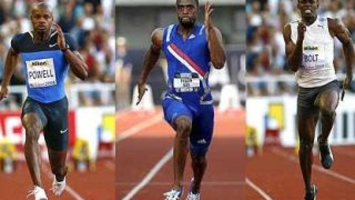 Usain Bolt, Tyson Gay şi Asafa Powell se vor întrece la Bruxelles