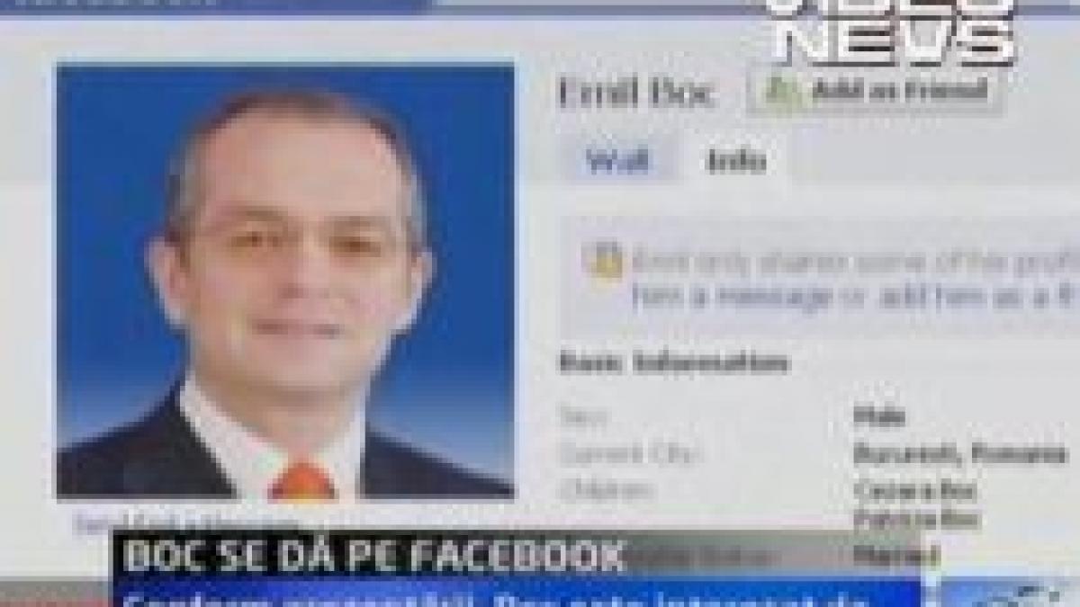 Conturile Boc de pe Facebook şi Twitter au dispărut după nici 24 de ore