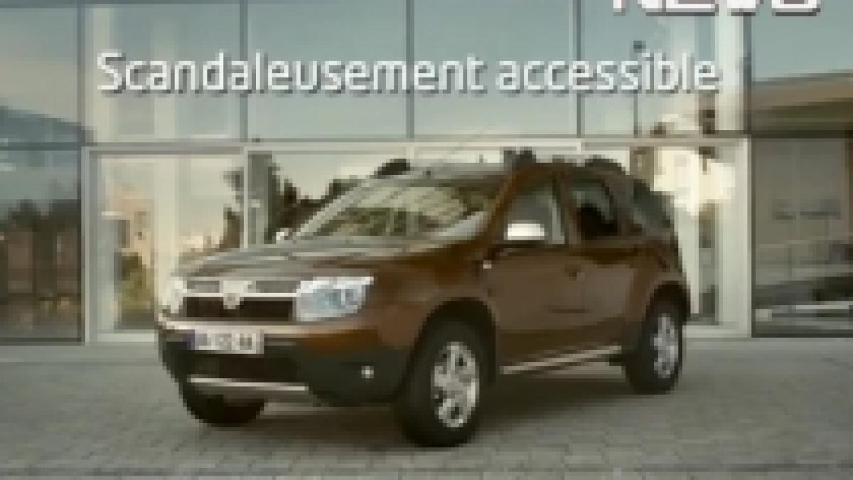 Dacia Duster - primele reclame ale SUV-ului românesc apar în Franţa şi Germania (VIDEO)