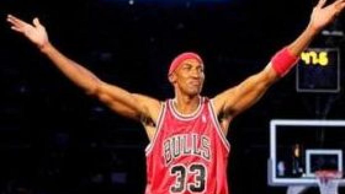 Scottie Pippen şi "Dream Team"-ul din 1992, în NBA Hall of Fame 