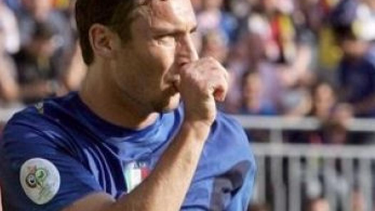 Totti ţine Italia pe jar: Nu ştiu dacă voi participa la Cupa Mondială din Africa de Sud