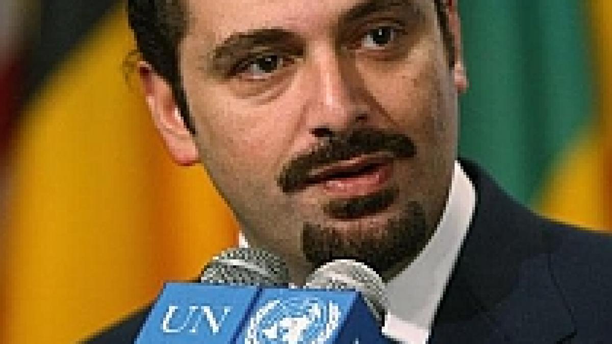 Hariri: Conflictul din Orientul Mijlociu, ?mai exploziv? decât Iran
