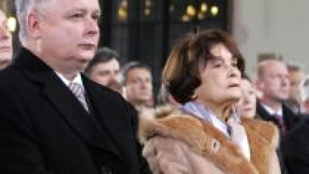 Mama preşedintelui Poloniei, grav bolnavă, nu a fost informată despre decesul fiului său