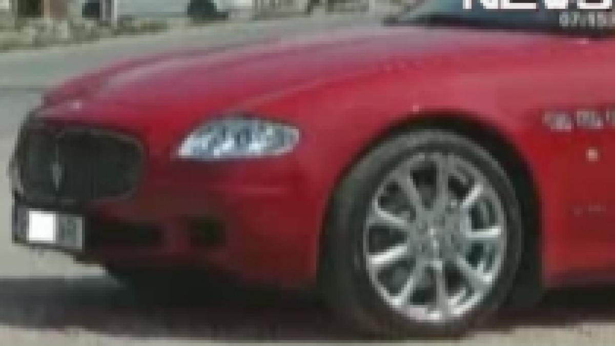 Un preot român, mândrul posesor al unui Maserati (VIDEO)