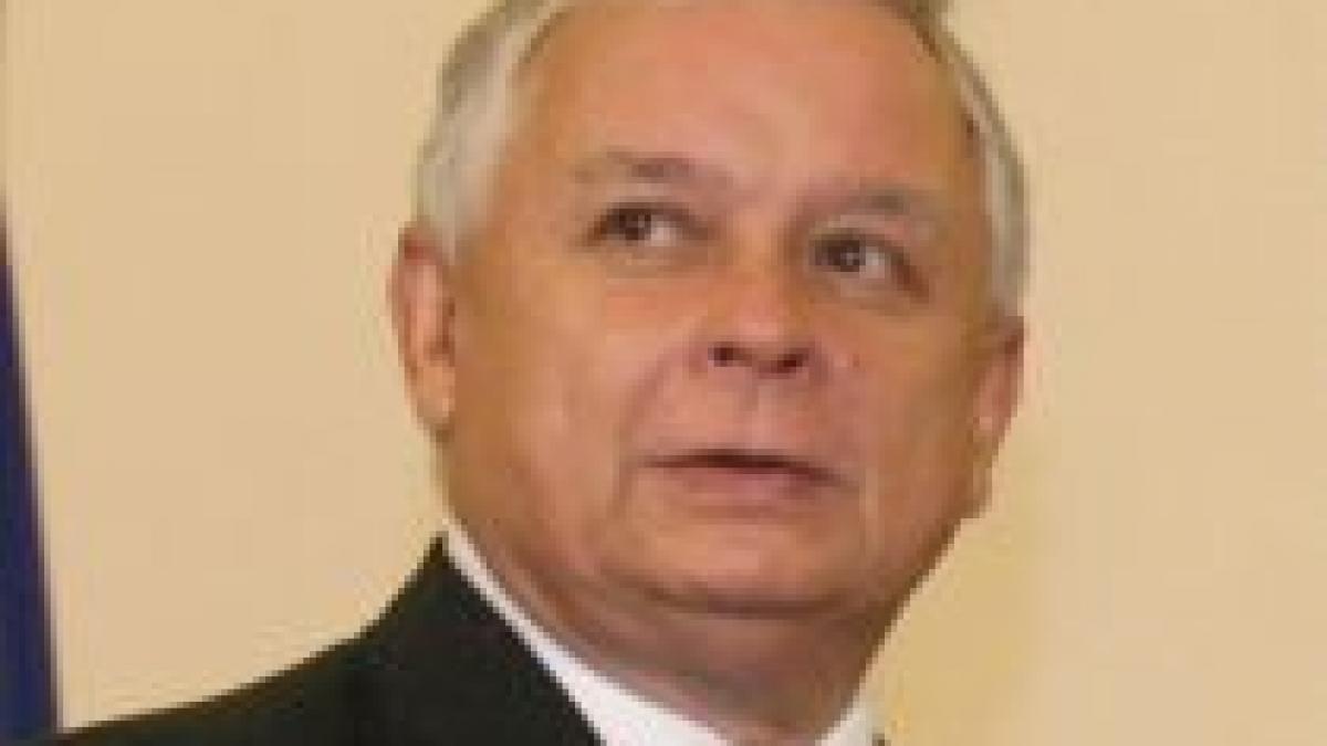 Preşedintele polonez plecase spre Katin pentru a organiza o altă ceremonie, nemulţumit de cea a lui Putin 