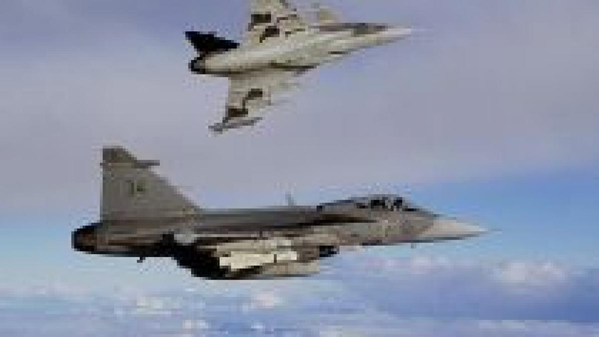 Saab oferă Bulgariei avioane Gripen noi la preţ de F-16 în uz