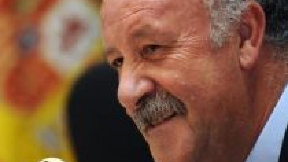 Del Bosque, fără griji: "Am alternative excelente pentru jucătorii accidentaţi"