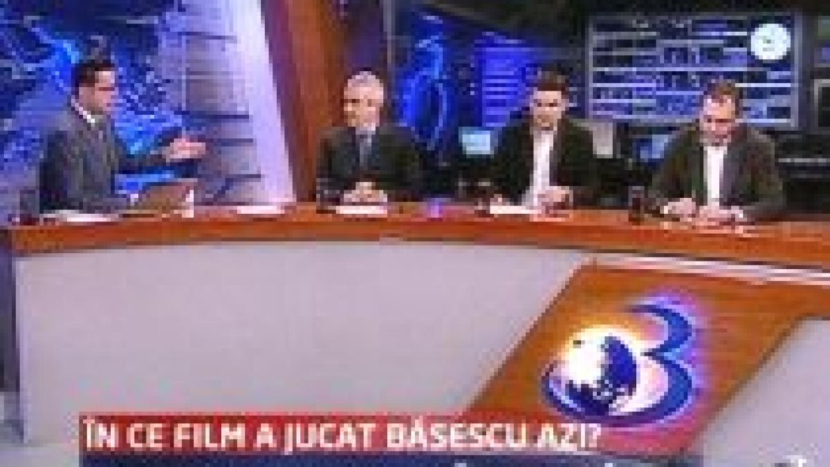 Sinteza Zilei. În ce film a jucat Băsescu azi? a) Titanic b) Liceenii c) Grăbeşte-te încet

