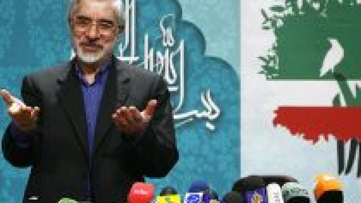 Teheran: Liderul opoziţiei crede că Iran este în criză
