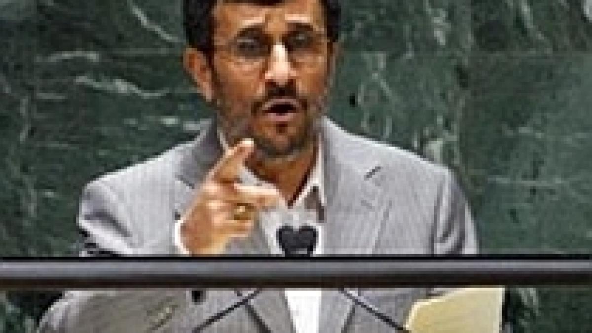 Iran cere suspendarea SUA din organismul nuclear al ONU
