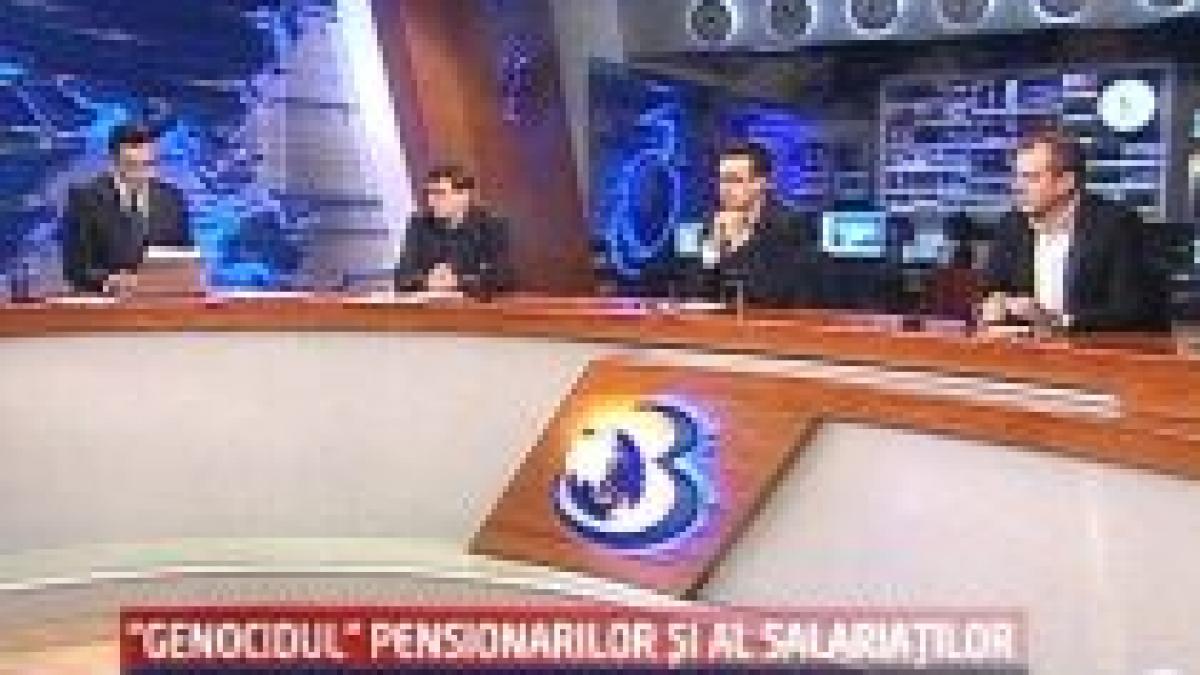 Sinteza Zilei: "Genocidul" pensionarilor şi al salariaţilor. Trebuie schimbat Guvernul Băsescu - Boc?