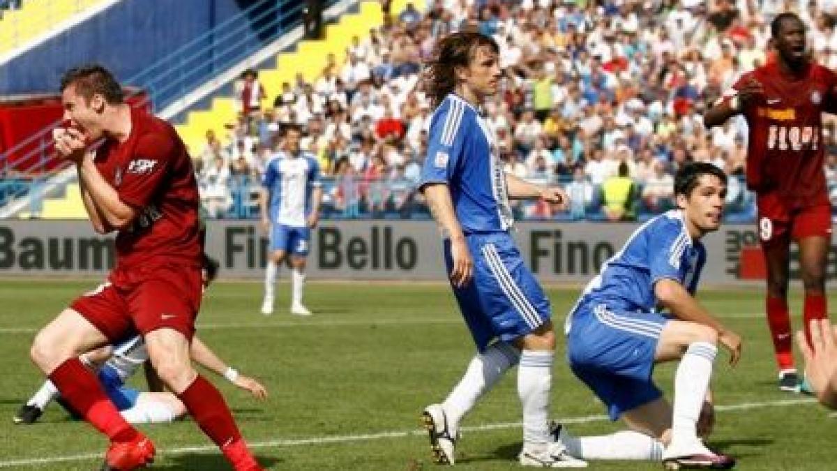 CFR Cluj învinge Craiova cu 3-2 în deplasare, după ce oltenii au avut 2-0 la pauză şi un om în plus (VIDEO)