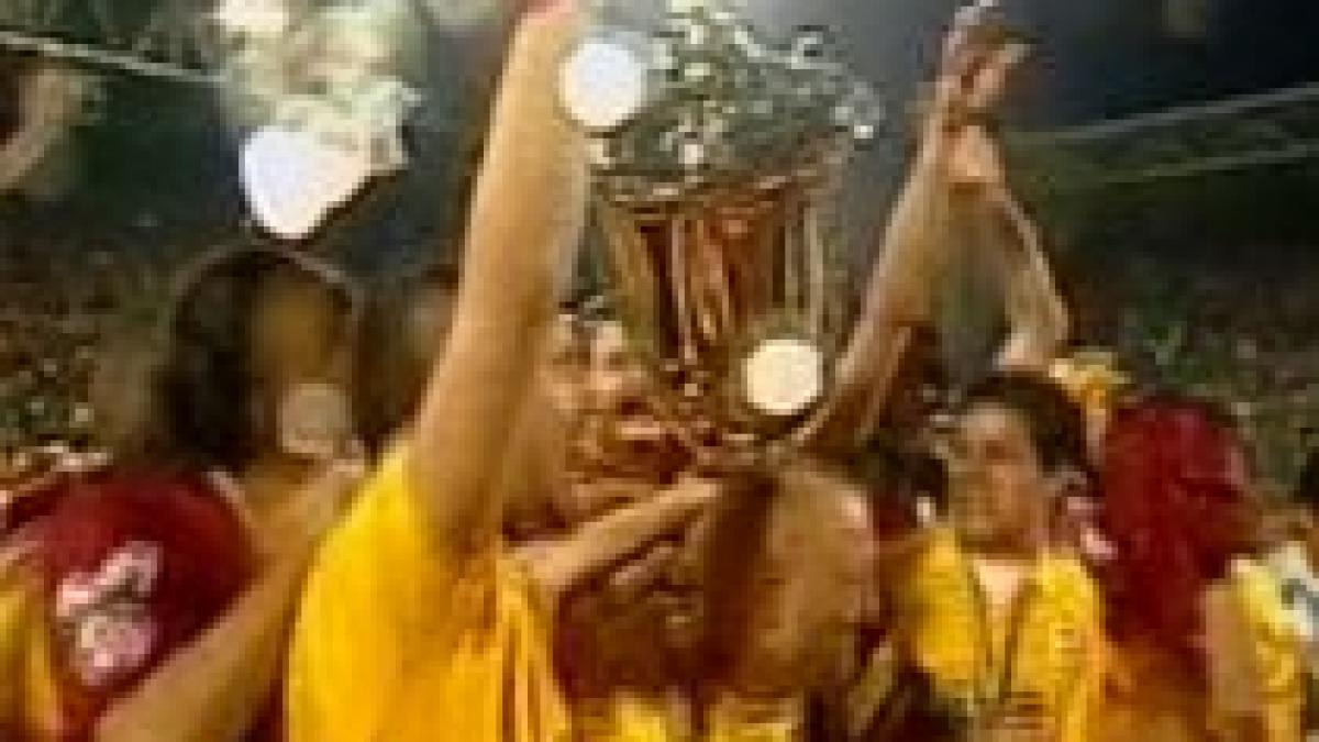 Sărbătoare în "Gruia". Campionii de la CFR Cluj primesc trofeul Ligii I (VIDEO)