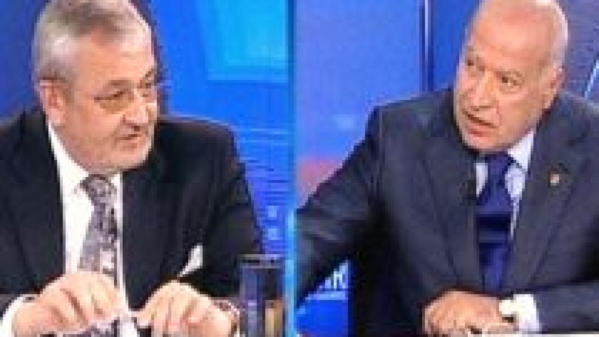 Dan Voiculescu i-a prezentat lui Sebastian Vlădescu o a treia soluţie de redresare economică (VIDEO)