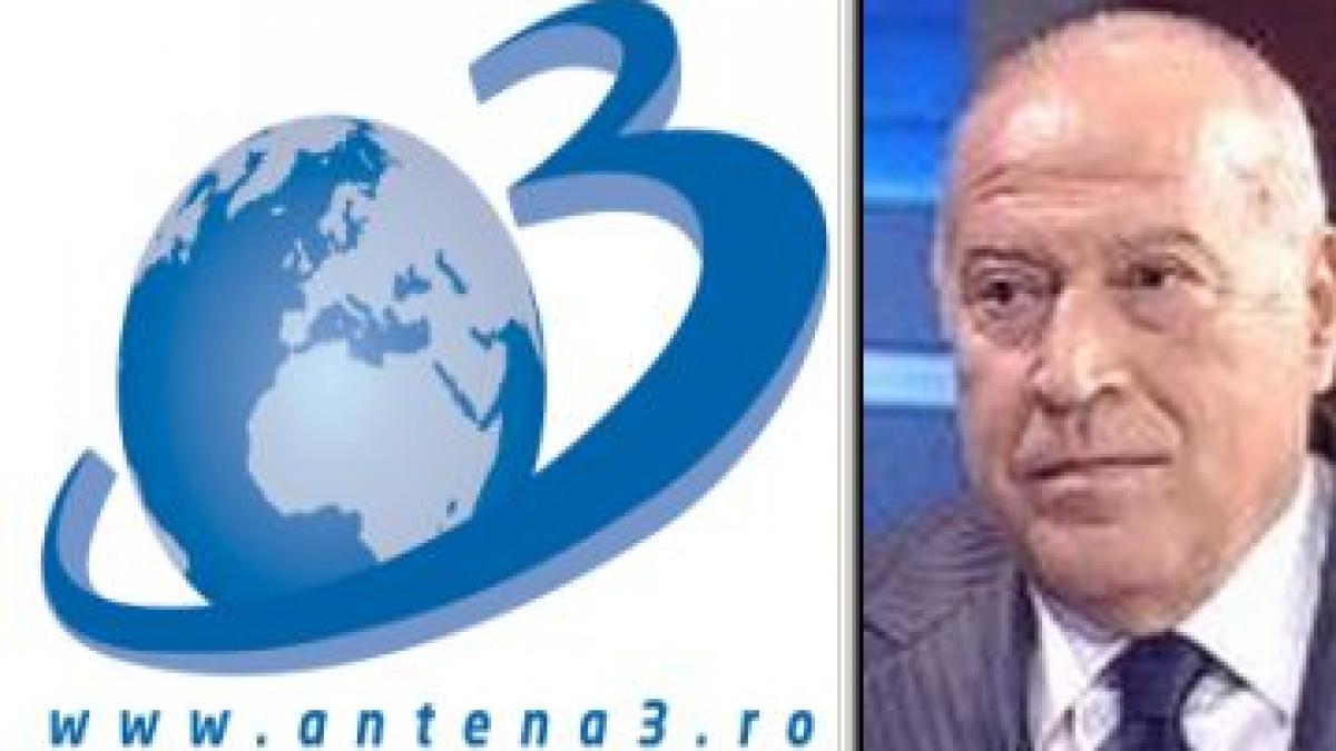 Antena3, lider de piaţă luni seară cu Ştirea Zilei avându-l ca invitat pe senatorul Dan Voiculescu