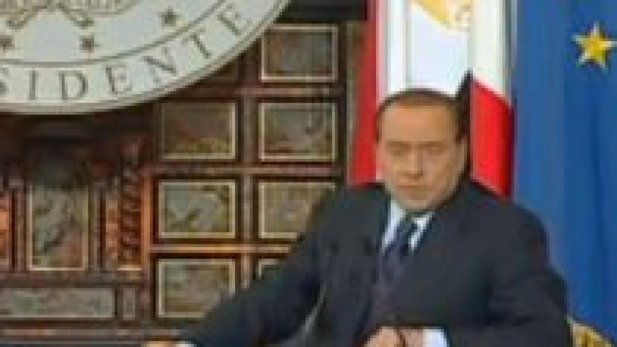 Berlusconi, pe urmele lui Vanghelie: ?Gogol, un instrument tehnologic avansat? (VIDEO)