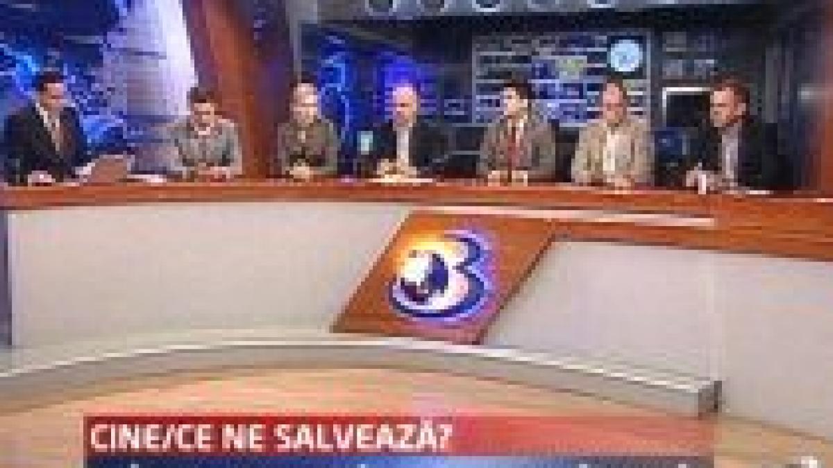 Sinteza Zilei: Cine/ce ne salvează? a)Băsescu b)Iohannis c)Isărescu d)Numiţi o altă variantă