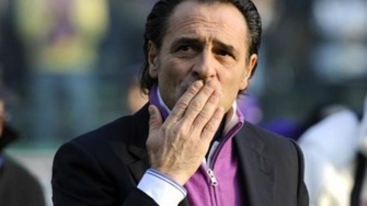 Fiorentina îi dă voie lui Cesare Prandelli să părăsească echipa pentru naţionala Italiei