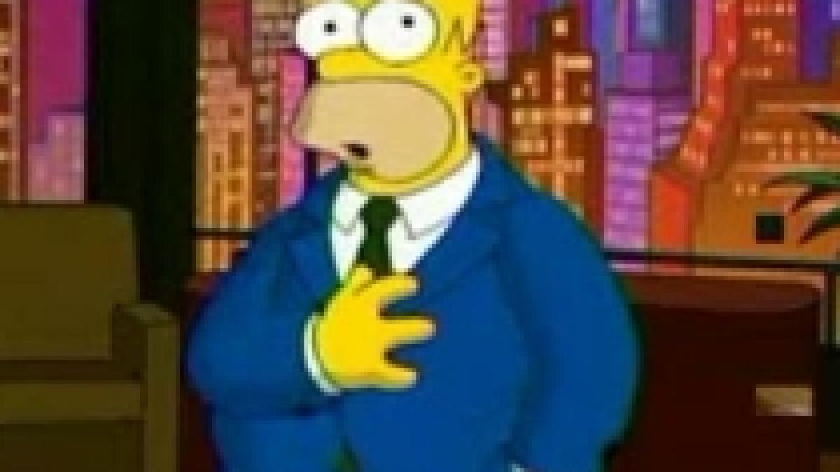 Homer Simpson, desemnat cel mai important personaj de televiziune din ultimii 20 de ani