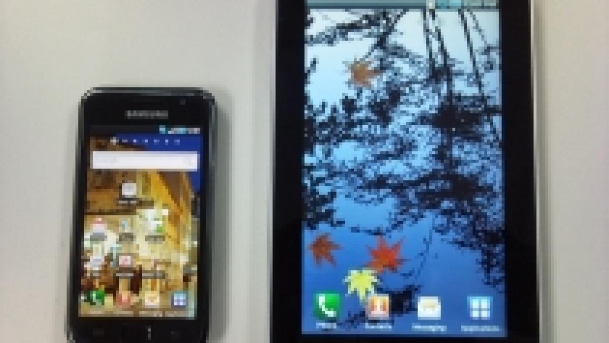 Explozie de tablete! Samsung confirmă pe Twitter propriul device - Galaxy Tab cu SO Android (FOTO)