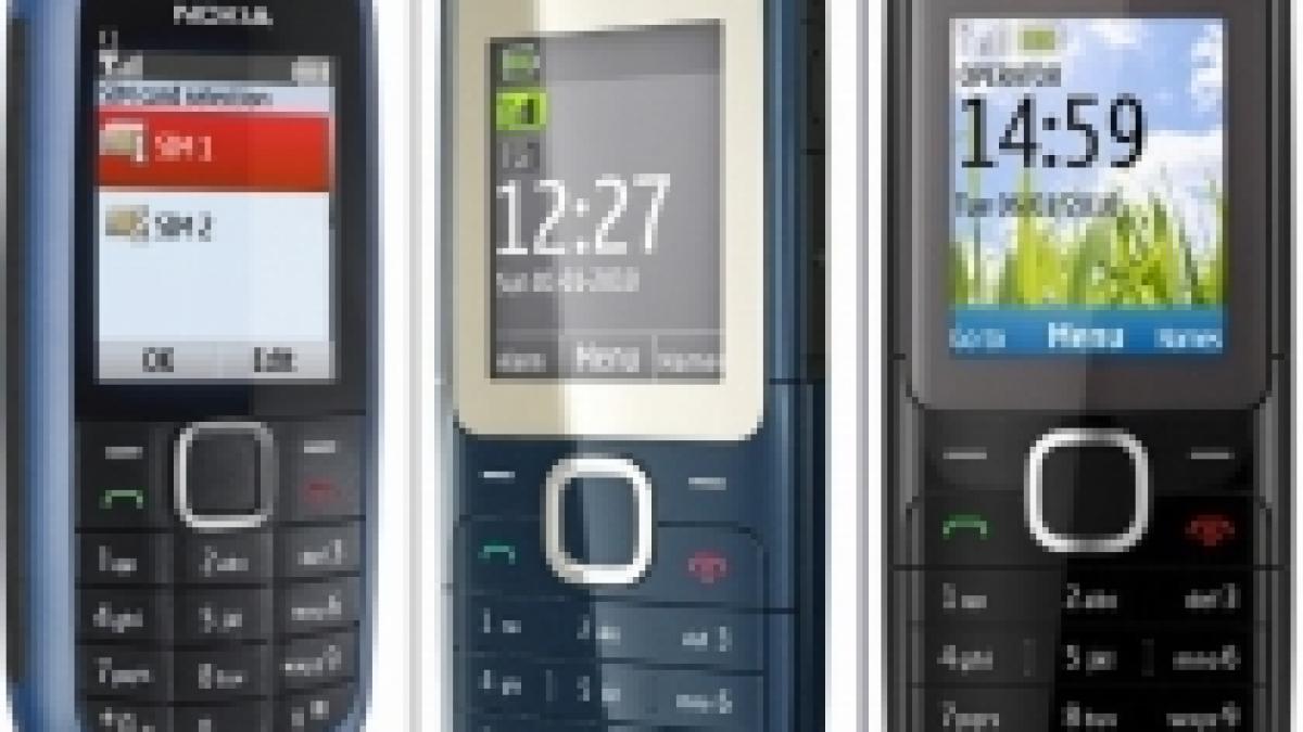 Nokia lansează patru modele de telefoane mobile ieftine şi un încărcător pentru bicicletă (FOTO)