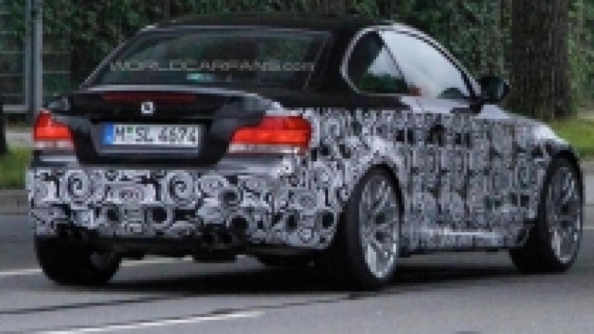 BMW Seria 1 M, surprins la teste în imagini spion (FOTO)