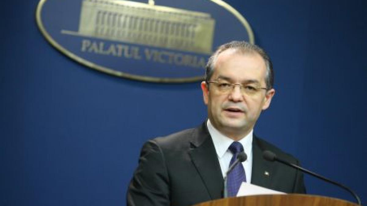 Boc: Considerăm că proiectul de lege care prevede eliminarea pensiilor de lux a trecut în Parlament