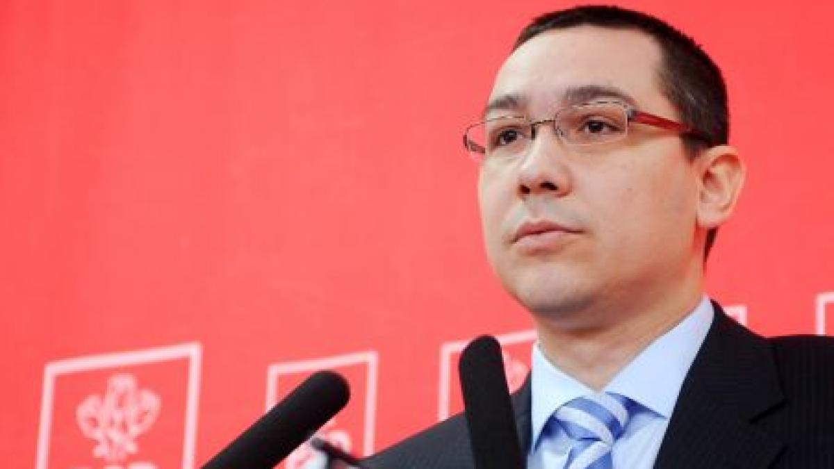 Ponta: Moţiunea se votează marţi, Băsescu nu are nicio treabă cu programul Parlamentului (VIDEO) 