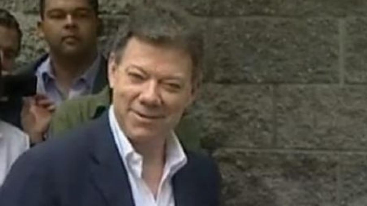 Juan Manuel Santos a câştigat alegerile prezidenţiale din Columbia (VIDEO)