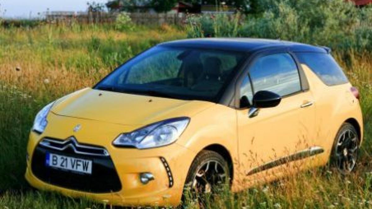 Test drive Antena3.ro. Citroen DS3, maşina care te scoate din anonimat (FOTO)