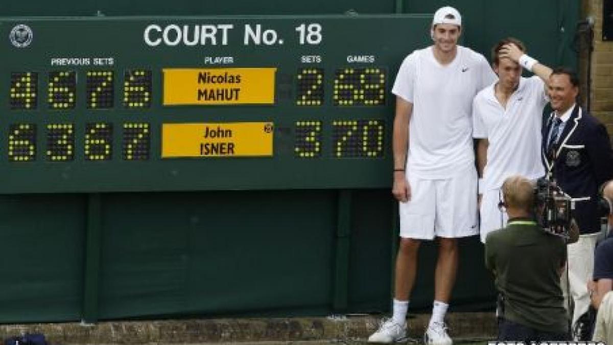 John Isner şi Nicolas Mahut au intrat în Cartea Recordurilor, după meciul de la Wimbledon