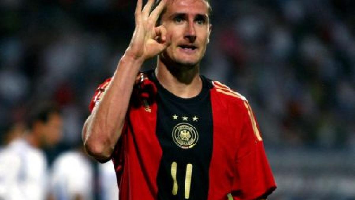 Klose mai are nevoie de patru goluri pentru a deveni golgeterul all-time al Cupei Mondiale