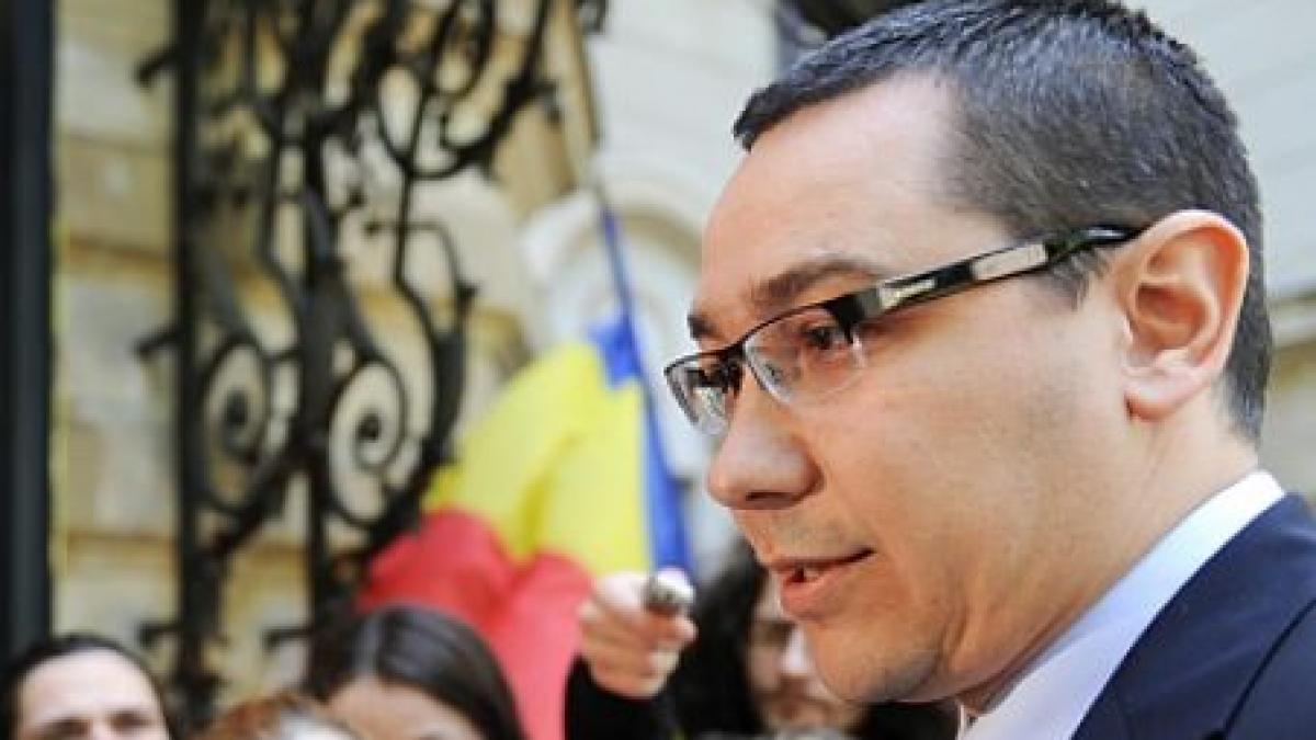 Ponta: Băsescu "le-a dat ţeapă" celor de la UNPR