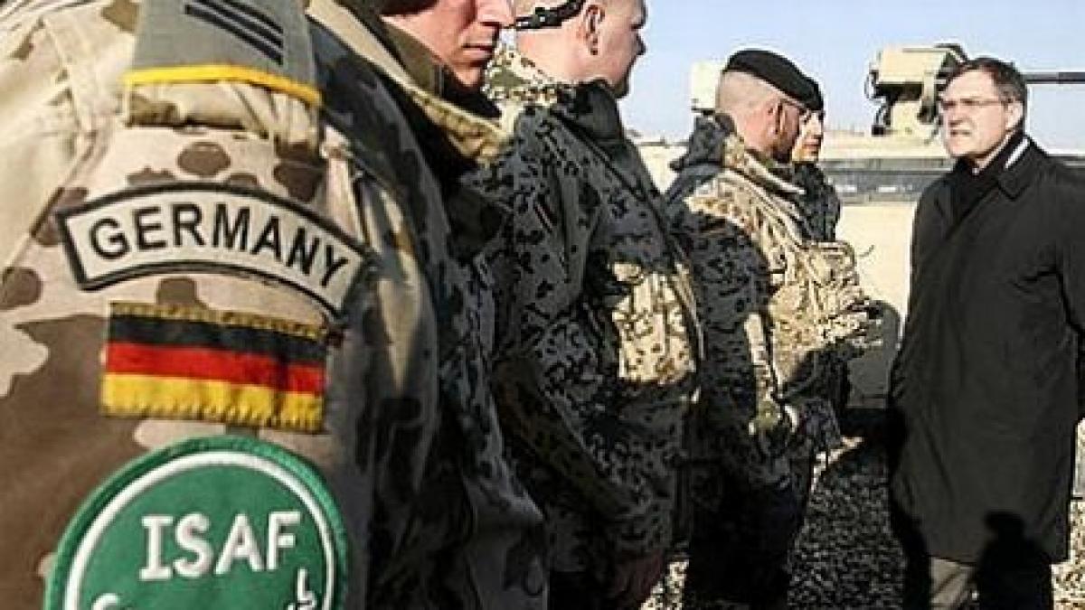  Germania pune la îndoială misiunea NATO în Afganistan