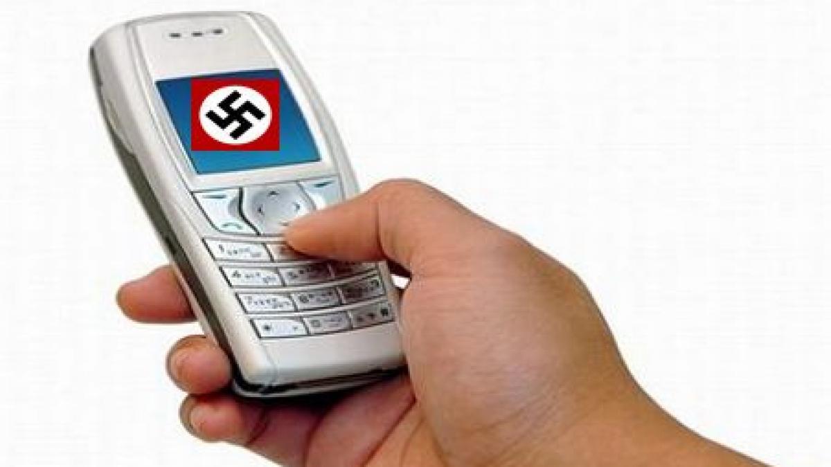 German arestat pentru că soneria telefonului său reproducea un discurs al lui Hitler