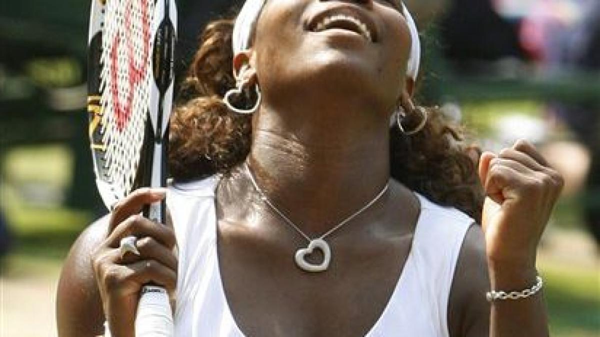 Serena Williams şi Vera Zvonareva vor juca finala feminină de la Wimbledon