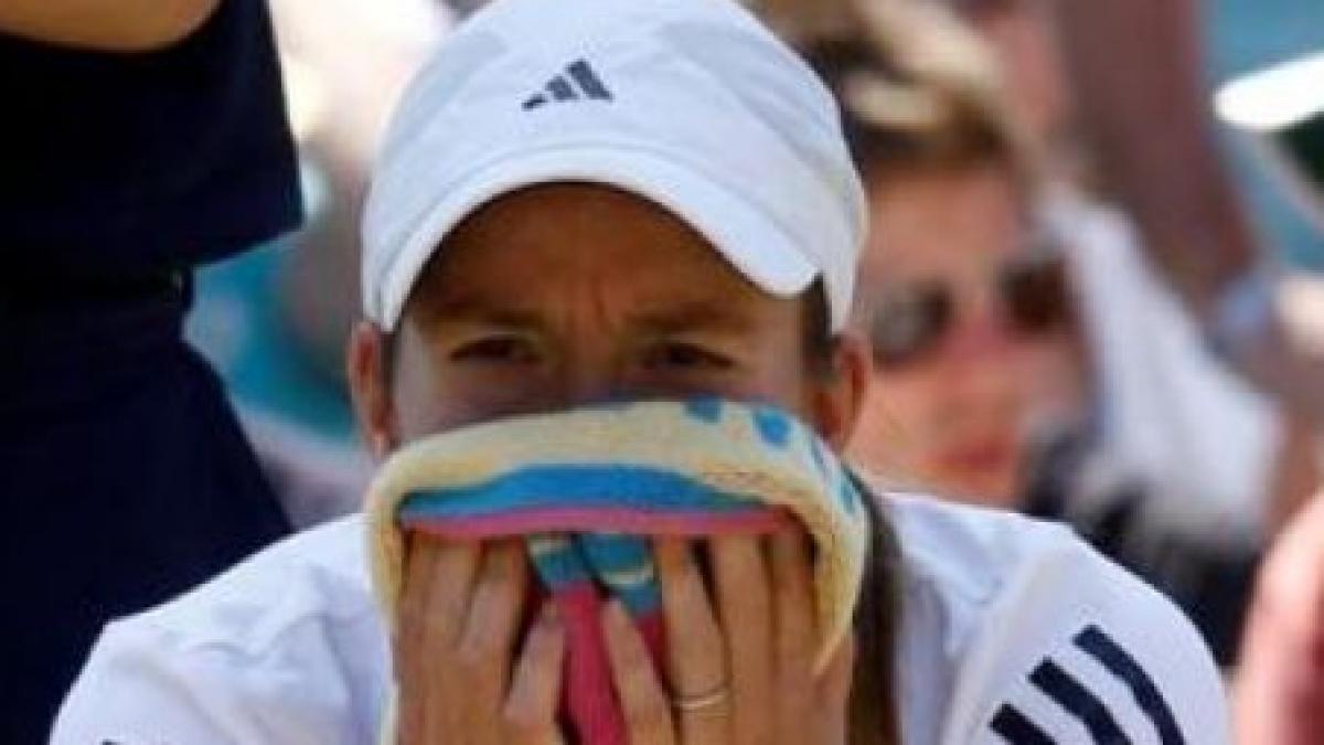 Justine Henin va rata US Open din cauza accidentării la cot 