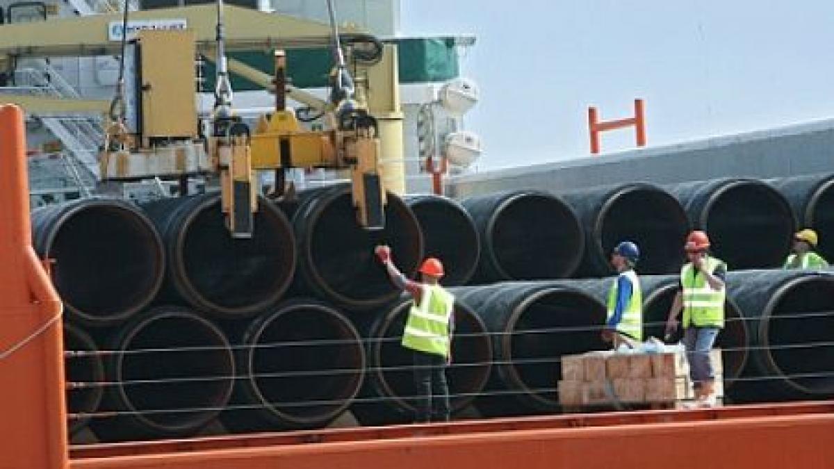 Gazoductul Nord Stream se apropie de faza finală- a ajuns pe pământ german
