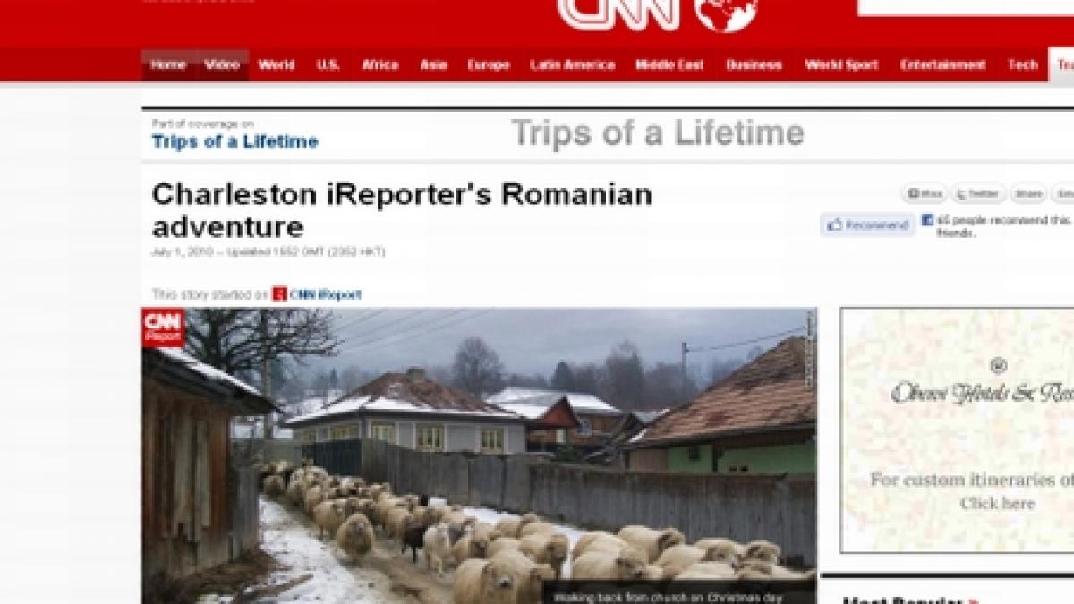 Reportaj CNN: Viaţa în România, o adevărată aventură 