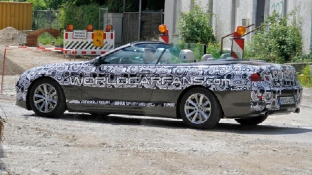 BMW Seria 6 Convertible, surprins în imagini spion (FOTO)