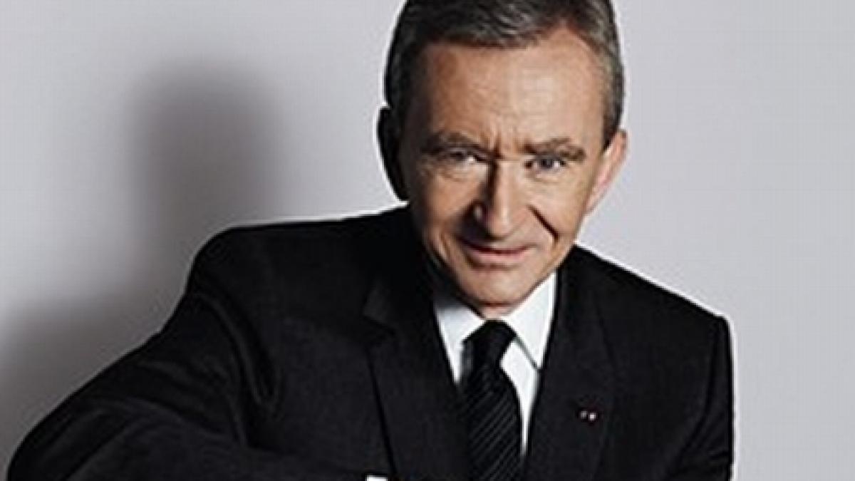 Bernard Arnault, CEO al companiei LVMH, cel mai bogat om din Franţa